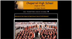 Desktop Screenshot of chaparral78.com